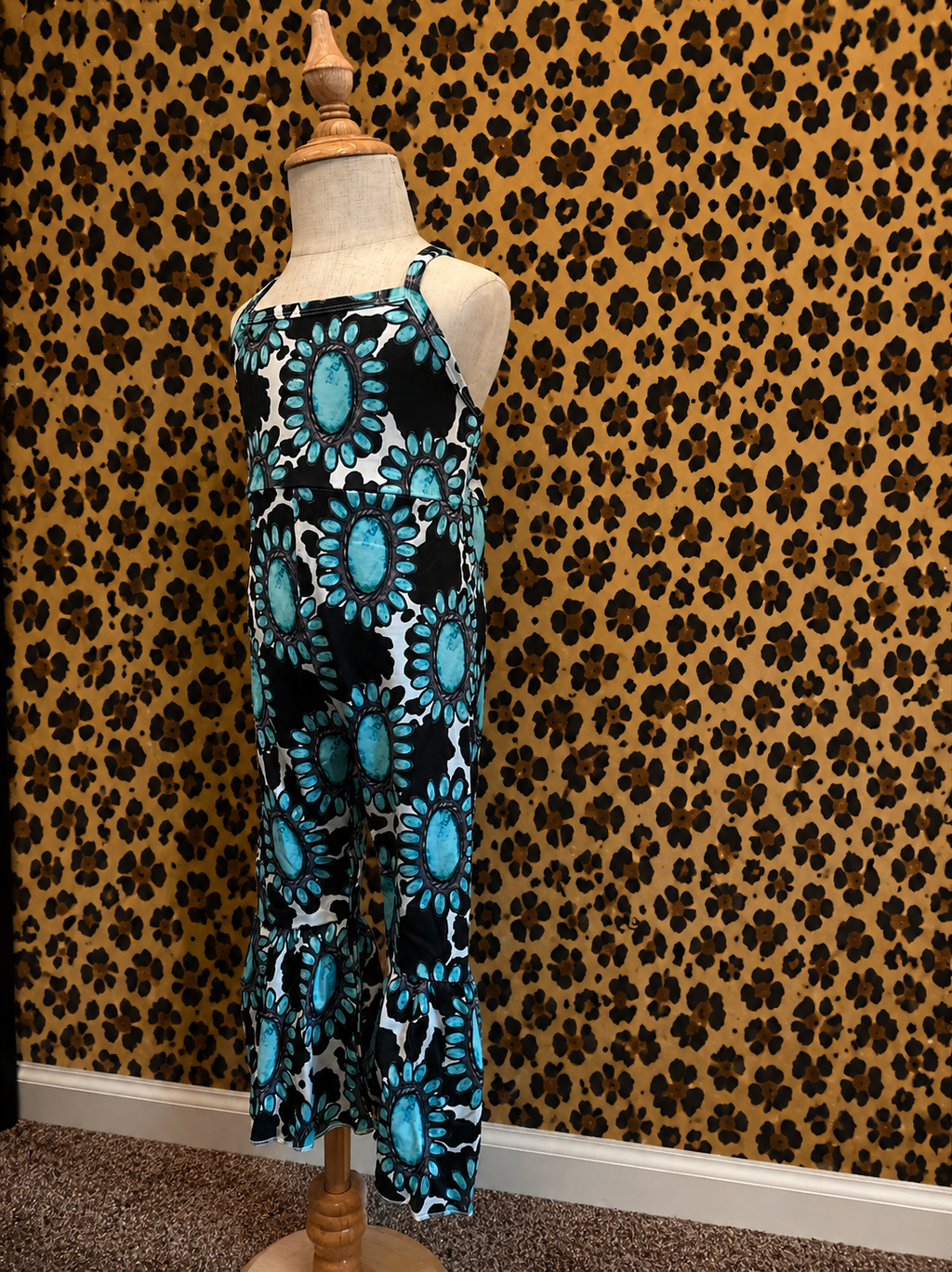 Turquoise romper