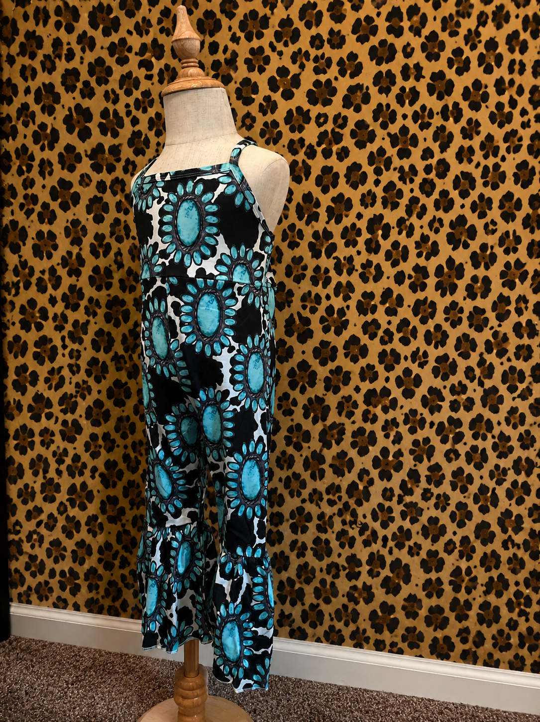 Turquoise romper