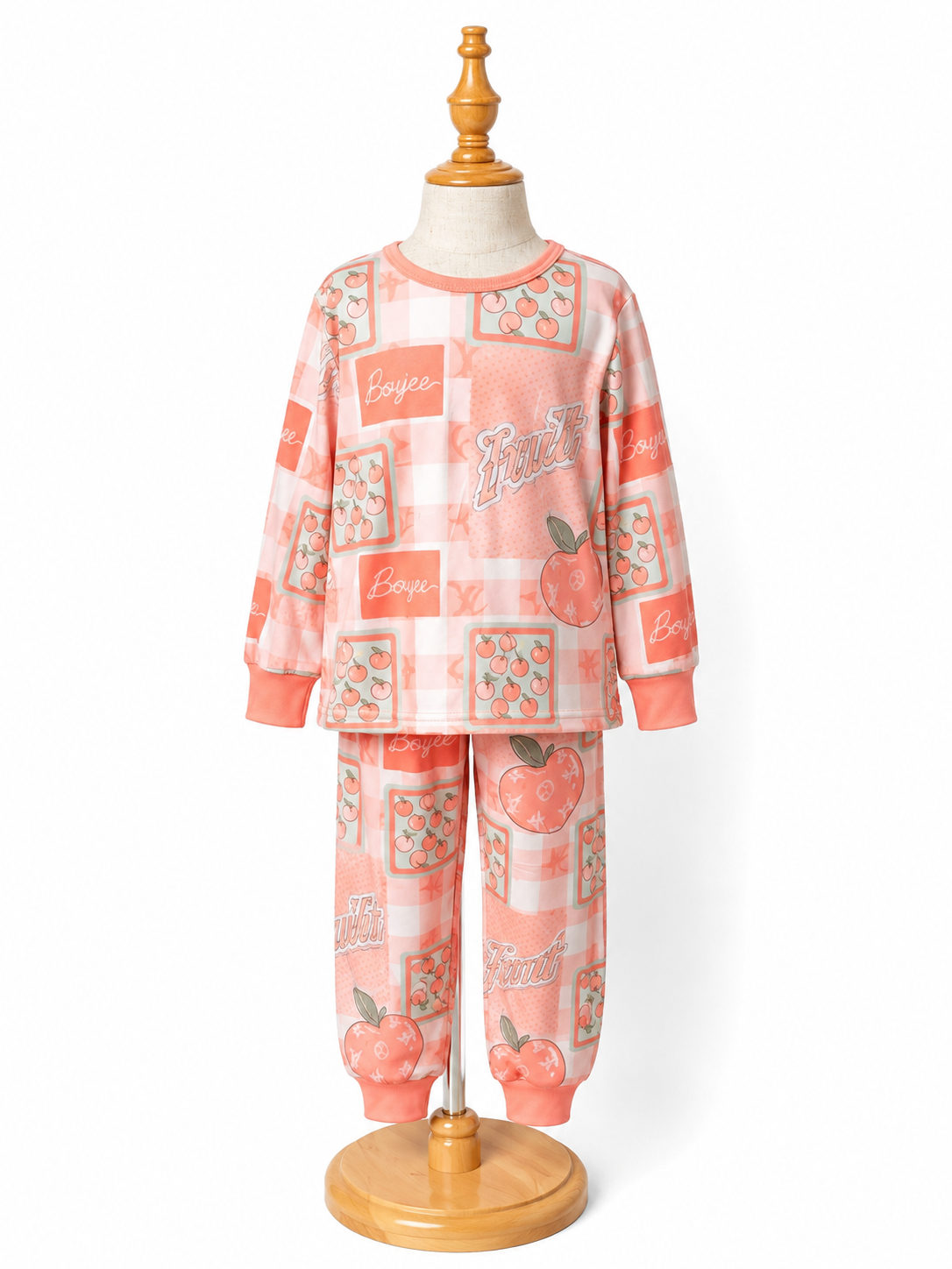 Pink boujee pj set