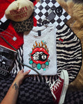 Lucky Smile Tee, Grunge Tee