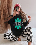 Turquoise Wife Tee, Western Tee