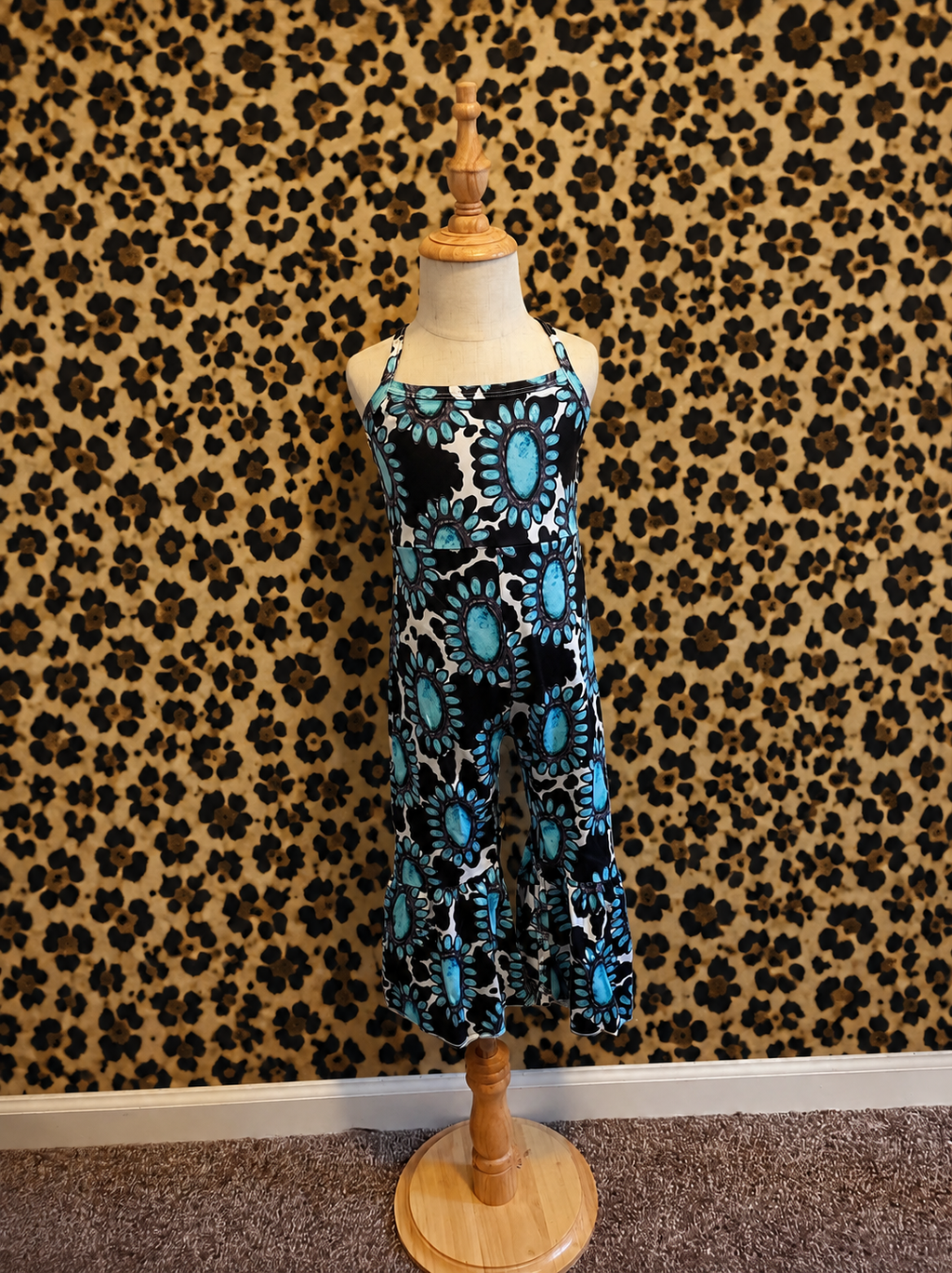 Turquoise romper