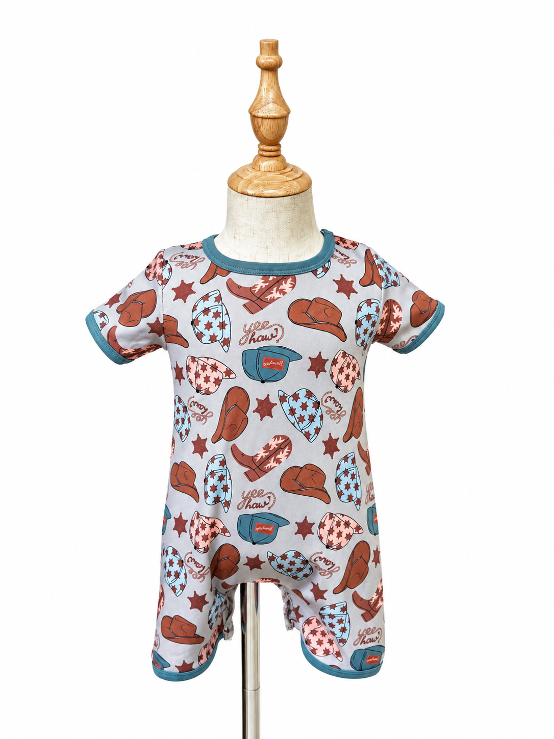 Yeehaw Boy Romper